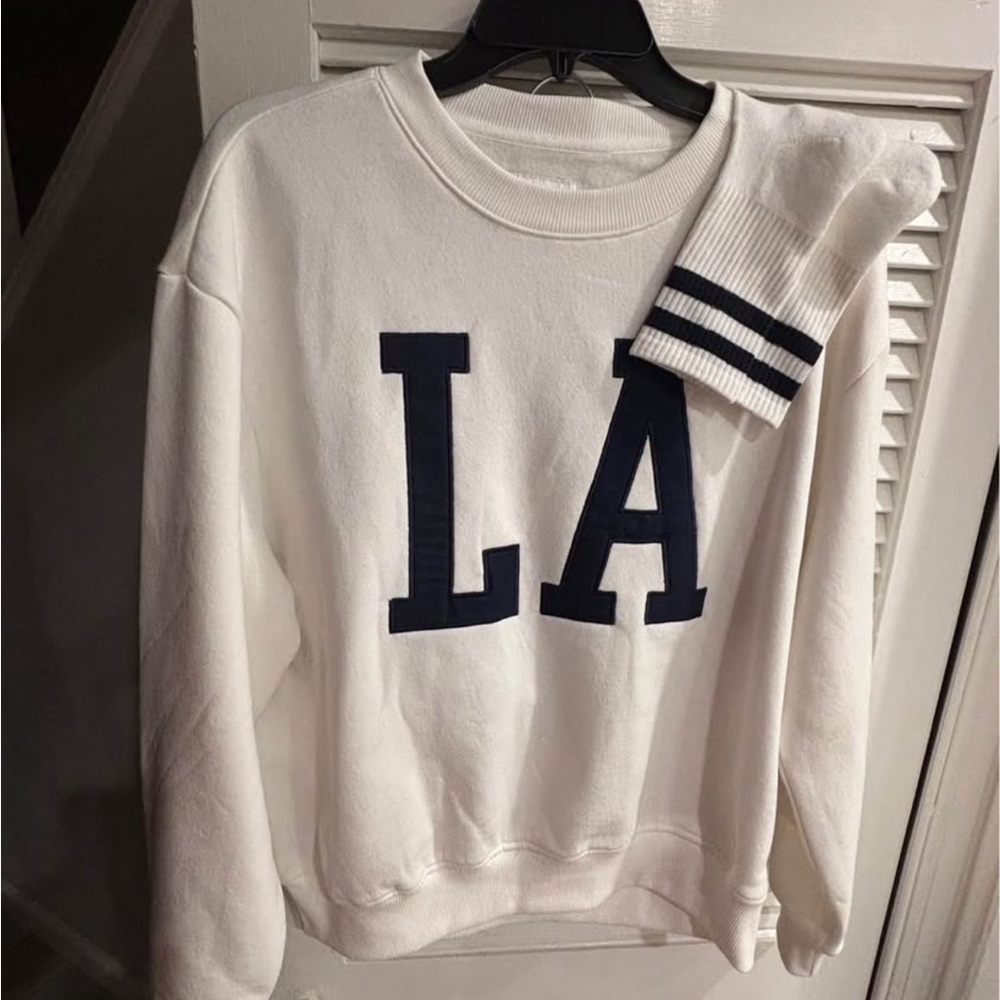 Sunday 3-Piece Set with Sweatshirt, Socks, and Shorts